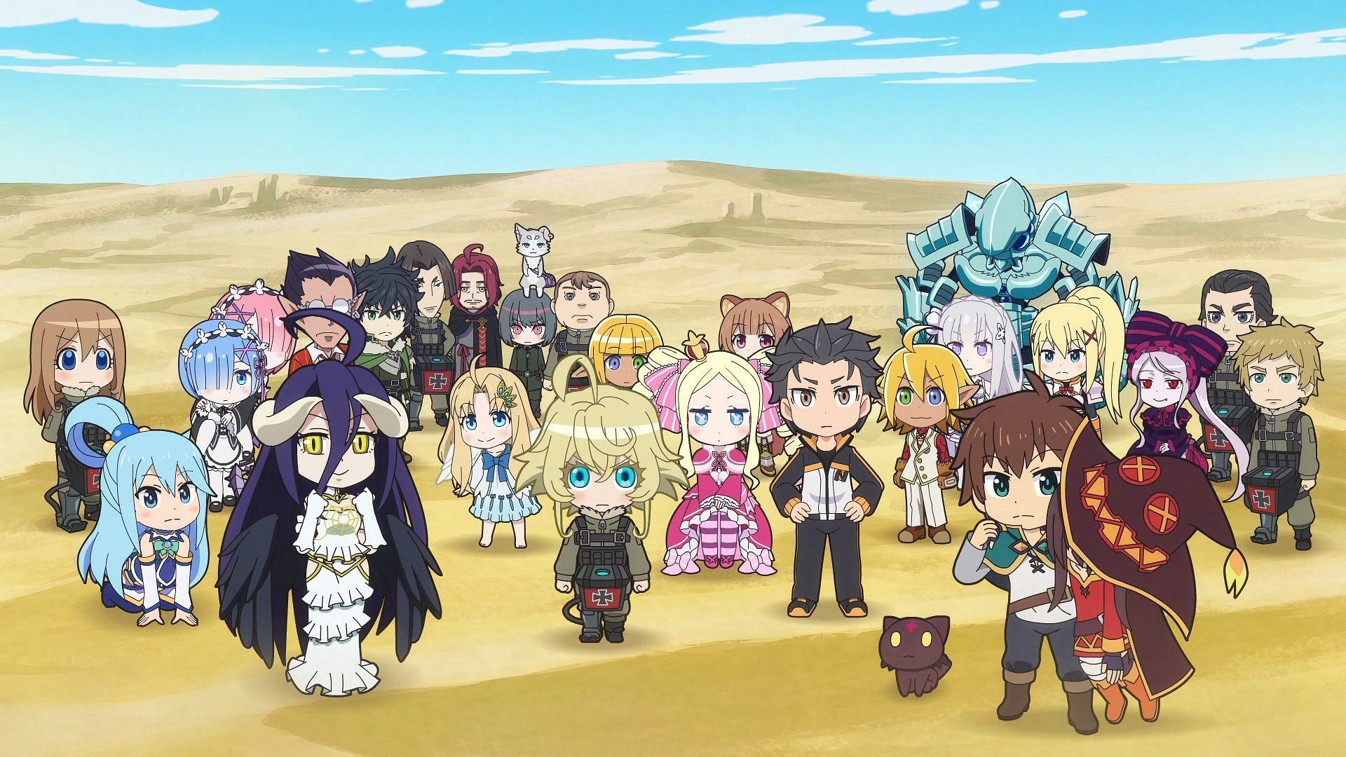 Isekai Quartet (Image via Studio Puyukai)